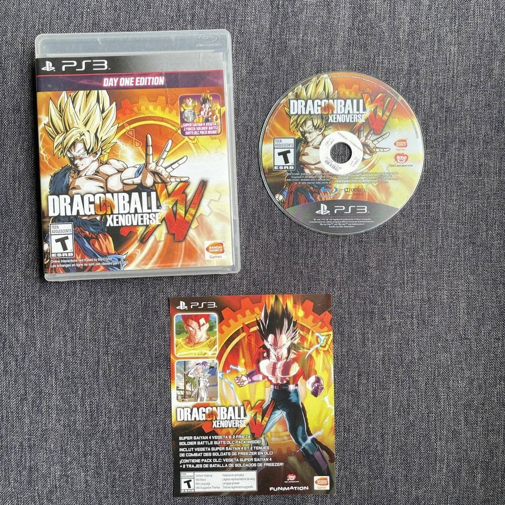 Dragon Ball XenoVerse Day One Edition (Sony PlayStation 3, 2015) Tested Working